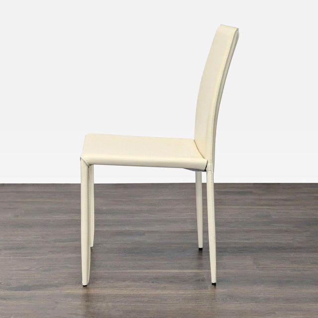Safavieh Safavieh Karna Faux Leather Dining Chair For Sale - Image 4 of 7