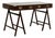Antique British Colonial Campaign Sawhorse Desk For Sale