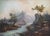 Beautiful 19th Century oil painting of Scottish loch and fisherman in the style of Alexander Nysmyth (Scottish, 1758 -...