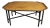Kittinger Chinese Chippendale Bamboo-Base Coffee Table For Sale