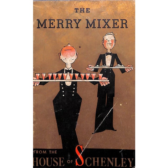 "The Merry Mixer" Cocktail Book For Sale - Image 4 of 4