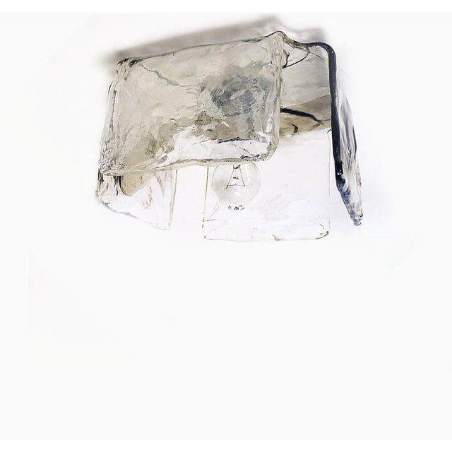 Flush Mount in Murano Glass from Kalmar, 1960s For Sale - Image 6 of 6