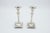 Silver Candlesticks with Turned Stems, Set of 2 For Sale - Image 4 of 4