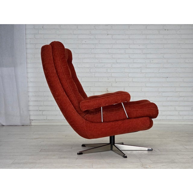 Swedish Swivel Armchair from Ulferts Möbler, 1970s For Sale - Image 10 of 18