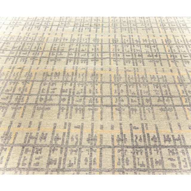 High-Quality Contemporary Geometric Rug by Doris Leslie Blau For Sale - Image 4 of 8