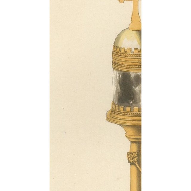Medieval Reliquary Gothic Church Treasure, 1850, Print on Paper For Sale - Image 5 of 13