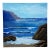 Ruth Rediger "Wavey Waves" Oil Painting, Signed For Sale