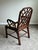 Late 20th Century Late 20th Century Attributed to Ralph Lauren Home Chinese Chippendale Style Caned Armchair For Sale - Image 5 of 10