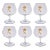 Baccarat Complete Set Brandy Snifters French Cognac Glass Napoleon Monogram Half Dozen - Set of 6 For Sale