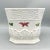 Mid 20th Century Vintage Italian White Ceramic Cachepot With Colorful Butterflies — Neoclassical / Hollywood Regency For Sale - Image 5 of 16