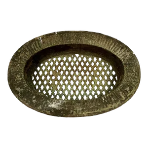 Antique French Cast Iron Architectural Vent Cover