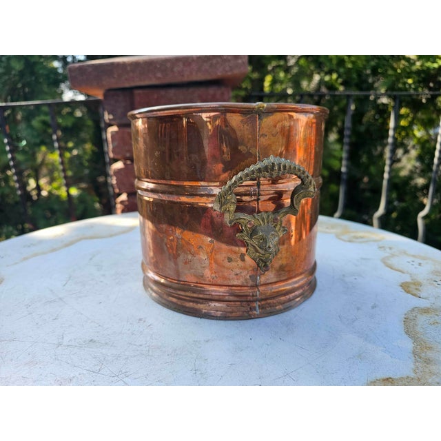 1920s Antique Copper Pot, 1920s For Sale - Image 5 of 7
