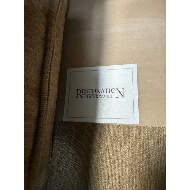 Restoration Hardware Double Chaise Lounge Sectional For Sale - Image 11 of 12