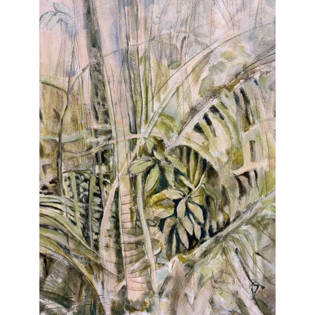 Title: Backyard Series I Artist: Louise Freshman brown Year: 2007 Medium: Acrylic and Charcoal on Canvas Dimensions: 56" W...