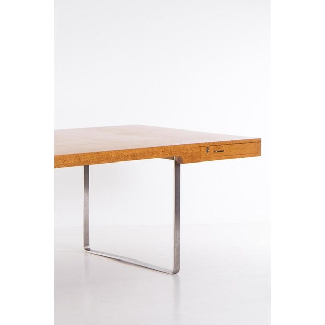 JH 810 Oak Desk attributed to Hans J. Wegner, Denmark, 1970s For Sale - Image 3 of 15