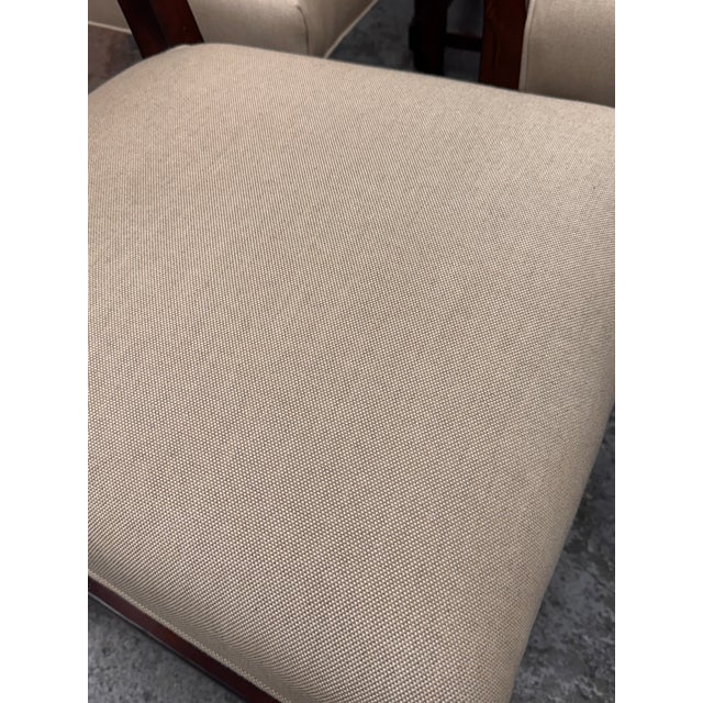 Restoration Hardware Empire Parsons Back Dining Chairs, Set of Six For Sale - Image 10 of 12