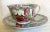 1940s Medallion Tea Cup & Saucer Sets Set of 2 - 4 pcs For Sale - Image 17 of 17