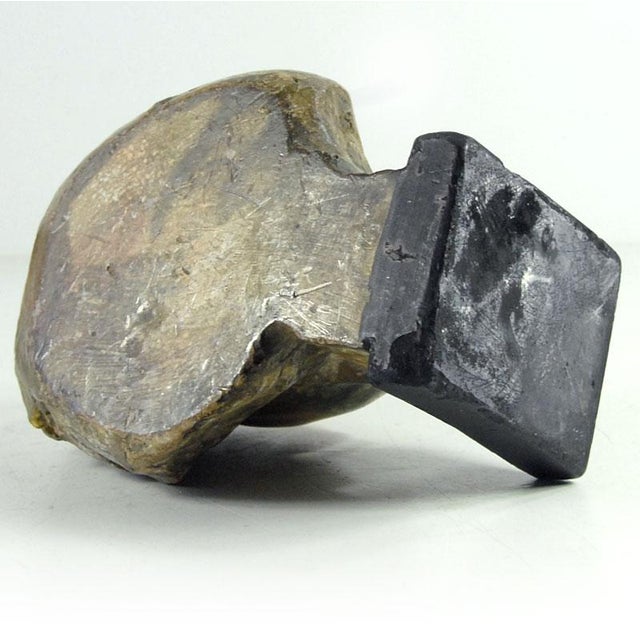 Small Ancient Style Sculpture Head For Sale - Image 5 of 9