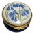 1980s Kingsley Enamel Blue Box For Sale