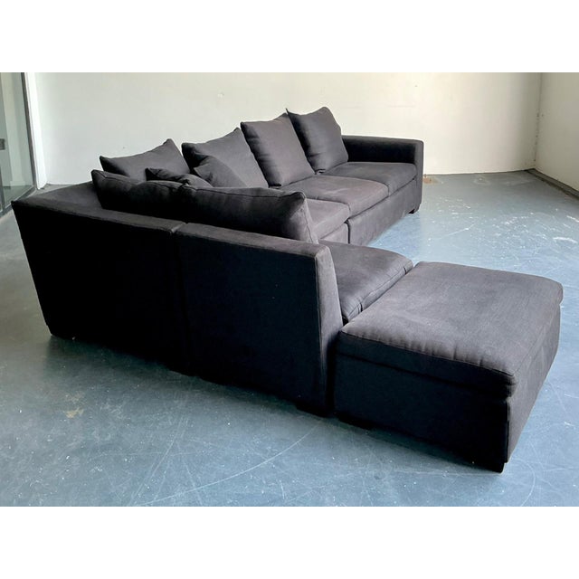 Vintage Ralph Lauren Upholstered Modular Sectional Sofa For Sale In West Palm - Image 6 of 18