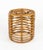Mid-Century Modern Rattan and Bamboo Stool by Tito Agnoli, Italy, 1960s For Sale - Image 6 of 12