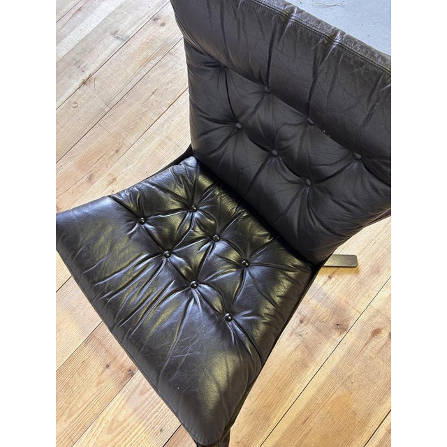 Metal Falcon Armchair attributed to Sigurd Ressell, 1970s For Sale - Image 7 of 8