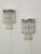 Metal Murano Glass Light Fixtures from Venini, 1970s, Set of 3 For Sale - Image 7 of 17