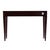 Wood Kai 45 in. W Rectangular Wood 2 Drawer Console Table, Cherry For Sale - Image 7 of 9