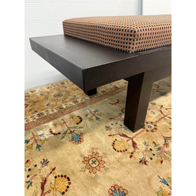 Holly Hunt Christian Liaigre for Holly Hunt Cordovan Bench For Sale - Image 4 of 12