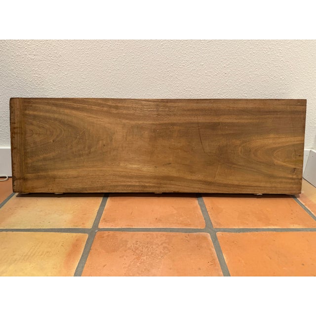 Indian Vintage South Indian Hand-Carved Wood Ganesha Architectural Panel – 36" Wall Art For Sale - Image 3 of 5