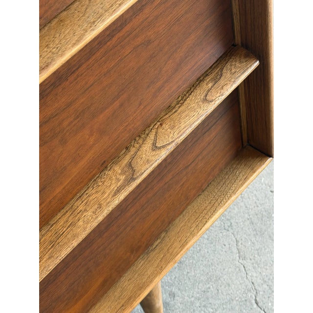 Kent Coffey Mid-Century Modern Eloquence Sculptural Walnut Dresser Buffet For Sale - Image 14 of 15