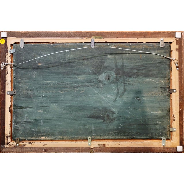 Carlo Brancaccio -Napoli L’Arco Di Gragnano-19th Century Oil Painting For Sale - Image 10 of 12