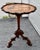 Vintage Black Forest Walnut Tilt Top Table Marquetry Wood Inlay For Sale - Image 12 of 18