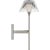 2020s Waterford for Visual Comfort Signature Blaze 14" Sconce in Polished Nickel with Clear Crystal For Sale - Image 5 of 12