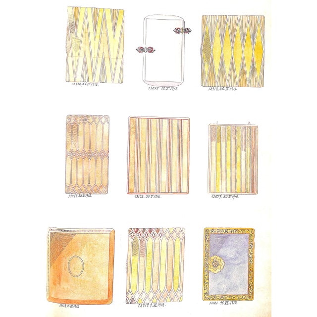 "Golden Years of Fabergé: Drawings and Objects From the Wigstrom Workshop" 2000 Tillander-Godenhielm, Ulla For Sale - Image 4 of 12