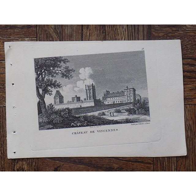 Authentic Antique 19th Century Paris Landmark.Engravings - Set of 9 For Sale In Cincinnati - Image 6 of 8