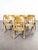 Beech Stacking Dining Chairs attributed to Bombenstabil, 1960s, Set of 8 For Sale - Image 9 of 10