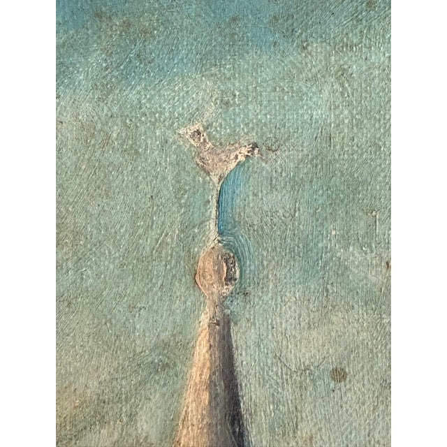 Mid 20th Century New England American Church Landscape For Sale - Image 4 of 6