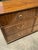 Wood Vintage Drexel Wood and Brass Campaign Dresser For Sale - Image 7 of 13