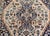 Antique Persian Malayer Area Rug, Hand-Knotted Wool, Geometric Medallion Pattern, Ivory & Navy,5x7 For Sale - Image 13 of 17