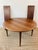 Vintage 1960s Danish Modern Dining Table & Chairs Set Mid Century Modern Style For Sale - Image 17 of 18