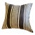 Ralph Lauren French Black and White Ticking Stripes Decorative Pillow, Linen With Feathers Insert For Sale