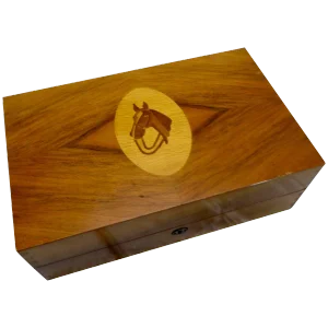 Inlaid Personal Liquor Cabinet With Music Box