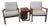 Senator Lounge Chair in Teak with Upholstered Cushions in Beige Wool Fabric by Ole Wanscher from Poul Jeppesens Møbelfabrik, 1960s For Sale