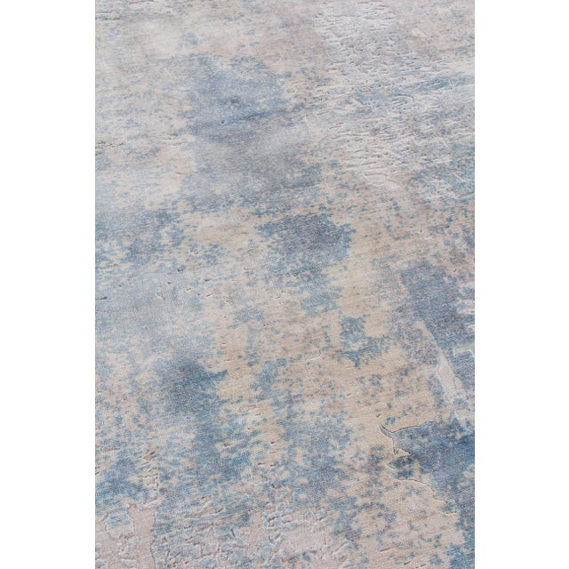 Bruges Beige/Green Hand loom Bamboo/Silk Area Rug - 8'x10' For Sale In Los Angeles - Image 6 of 8