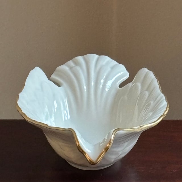 Ivory Vintage Lenox Porcelain Dove Catchall / Candy Dish For Sale - Image 8 of 15