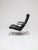 Rare swivel armchair, model fk85, designed by the danish design duo preben fabricius and jørgen kastholm for the german...