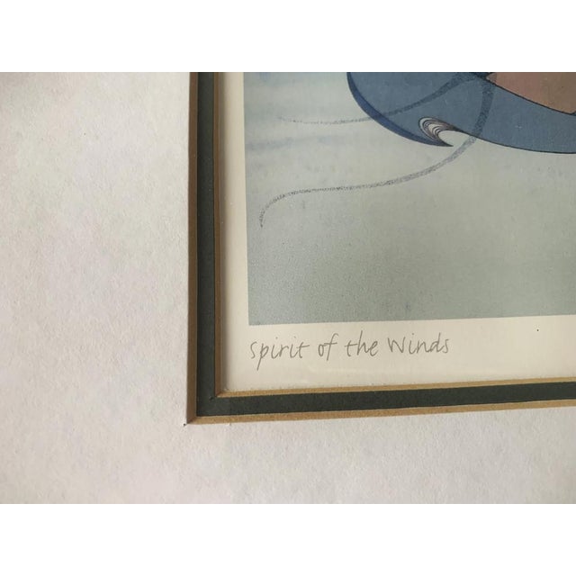 Maxine Noel, Spirits, 1970s, Paintings, Framed, Set of 2 For Sale - Image 10 of 18