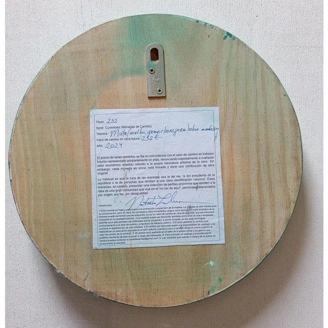 Natasha Lelenco, Currency #215, 2024, Painting For Sale - Image 4 of 8