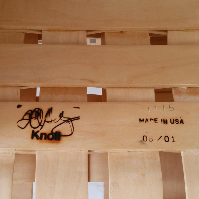 Power Play Club Chair by Frank Gehry for Knoll, 2001 For Sale - Image 15 of 16